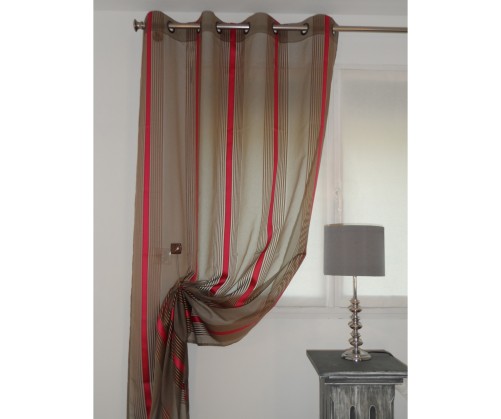 modéle Bastia tissus Wind Manon taupe fushia