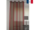 Rideaux voilage BASTIA fushia 150 x 245 cm