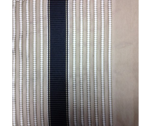 Rideaux voilage BASTIA noir 175 x 280 cm