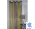 Voilage BRIVE pistache, 150 x 245 cm