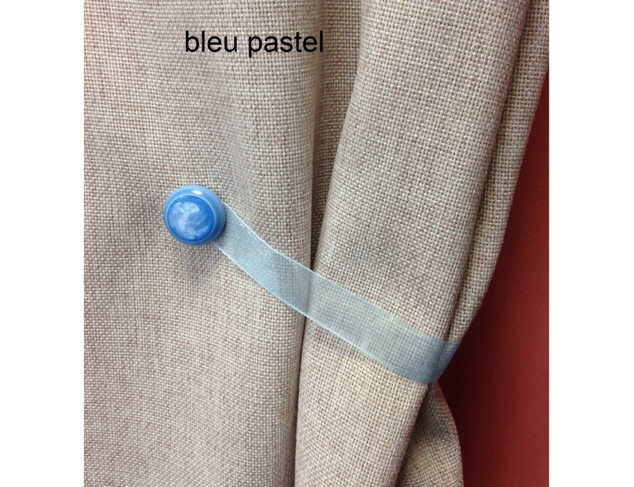 Petite embrasse aimantée SURI, disponible en 5 coloris