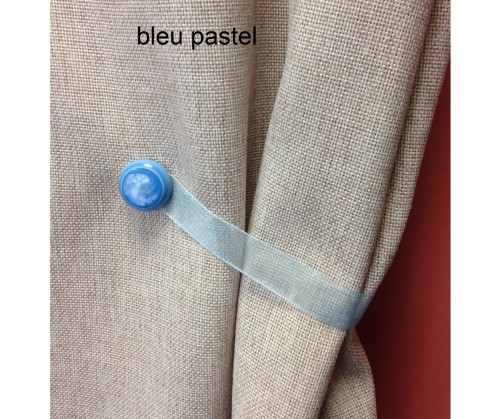 Petite embrasse aimantée SURI, disponible en 5 coloris