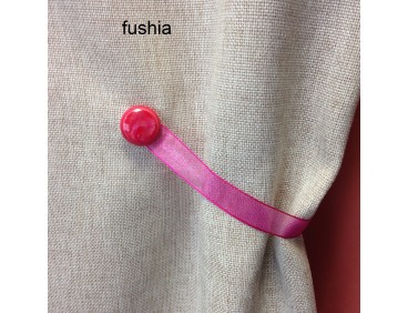 Petite embrasse aimantée SURI, disponible en 5 coloris