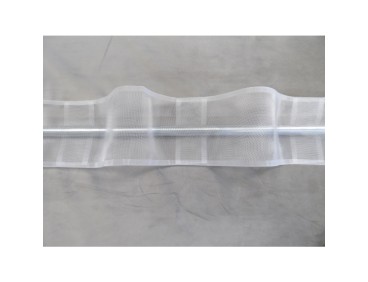 Ruban à passants cachés transparent 100 mm