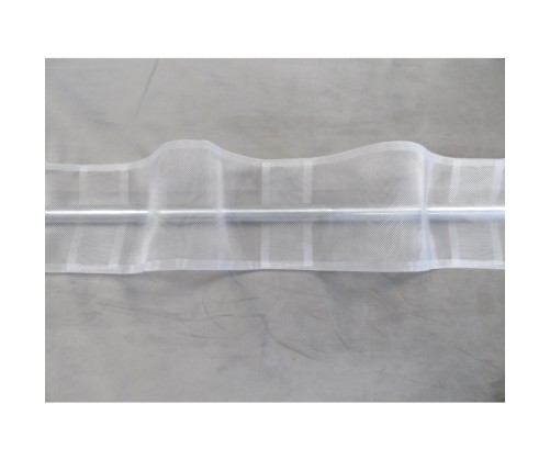 Ruban à passants cachés transparent 100 mm