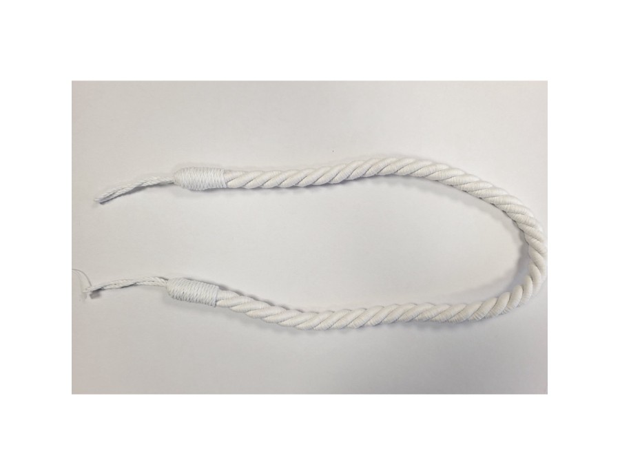 Embrasse cablés NATURE blanc