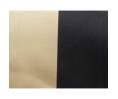Coussin LOIS taupe noir déhoussable 40 x 60 cm