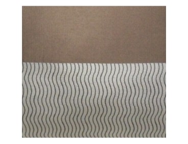 Coussin LENA chocolat gris déhoussable 40 x 60 cm