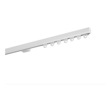 Rail extra plat 2102 Goelst Blanc ou Alu naturel 15 mm de hauteur