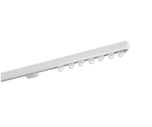 Rail extra plat 2102 Goelst Blanc ou Alu naturel 15 mm de hauteur