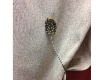 Embrasse aimantée TIGER chocolat