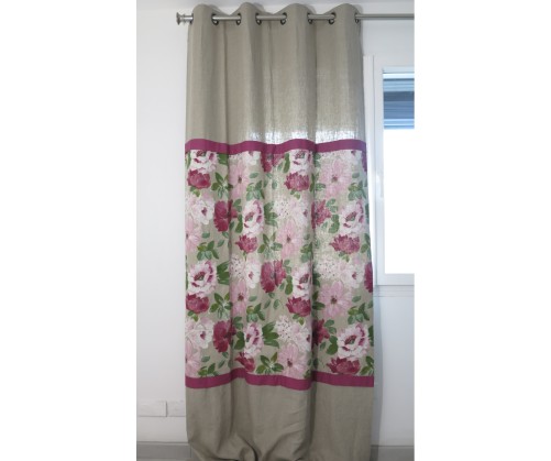 Tenture prêt à poser LOUNA lin