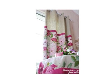 Tenture prêt à poser LOUNA lin 135 x 280 cm