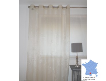 Rideaux voilage Marssac beige