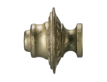 Kit de tringle avec supports et embouts, Bronze vieilli en 180 cm