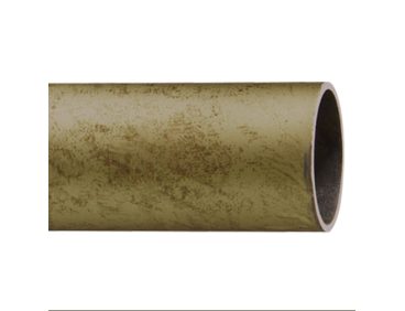 Kit de tringle avec supports et embouts couleur Bronze vieilli, 25mm en 180 cm, Houlès Iliade