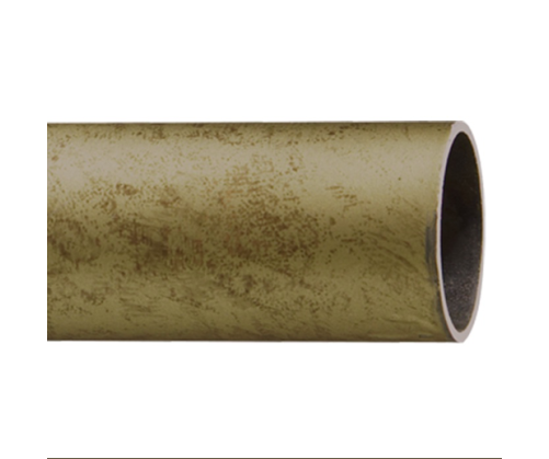 Kit de tringle avec supports et embouts couleur Bronze vieilli, 25mm en 180 cm, Houlès Iliade