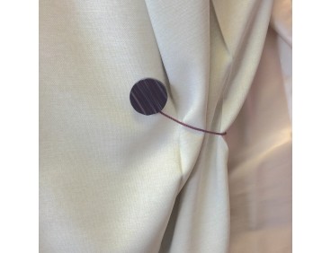 Petite embrasse aimantés NUANCE prune