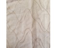 Voilage sur mesure beige taupe (jusqu'à 290 cm de haut). Ref 11561-025