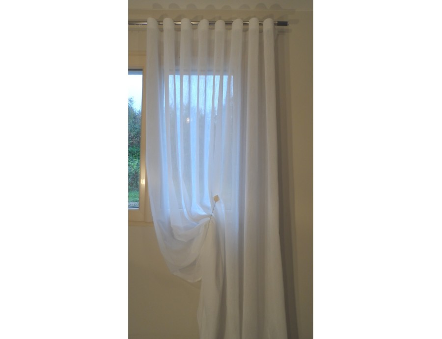 Voilage systéme vague ASSAC écru 300 x 248 cm