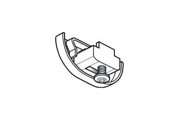 Embout court pour rail extra plat DS