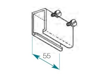 Manchon pour rail chemin de fer 24 x 16 mm Boulet