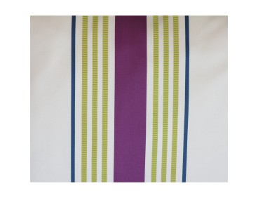 Coussin ANNABELLE violet, déhoussable, existe en 2 dimensions