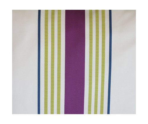 Coussin ANNABELLE violet, déhoussable, existe en 2 dimensions