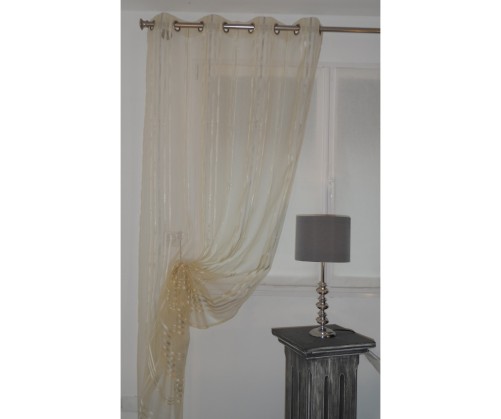 Voilage prêt à poser nirvana écru