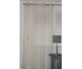 Voilage prêt à poser NIRVANA beige 140 x 270 cm