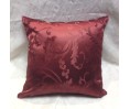 Housse de coussin Alexandre grenat 40 x 40 cm