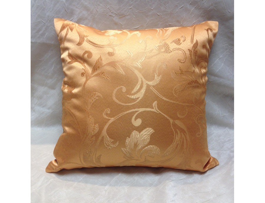 Housse de coussin Alexandre abricot 40 x 40 cm
