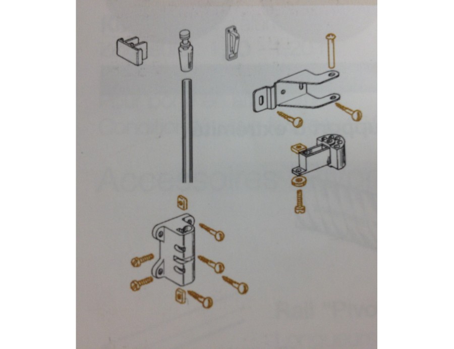 accessoires pour tringle portières Pivorail Ber accessoires pour tringle portières Pivorail Ber