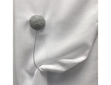 Embrasse aimantée JODHPUR argent