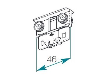 Conducteur pour rail chemin de fer 24 x 16 mm Boulet