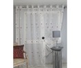 Voilage grande largeur prêt à poser TREBAS 320 x 245 cm