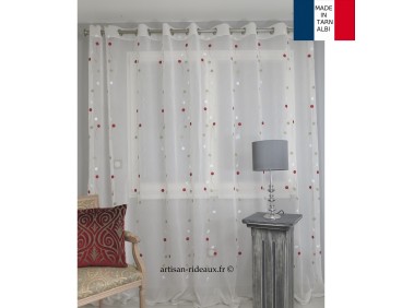 Voilage prêt à poser TREBAS 320 x 245 cm