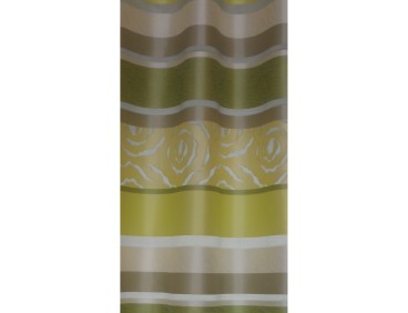 Voilage prêt à poser CARIOLAN pistache, 140 x 245 cm