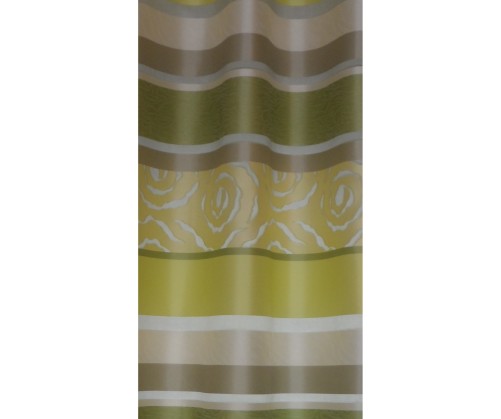 Voilage prêt à poser CARIOLAN pistache, 140 x 245 cm