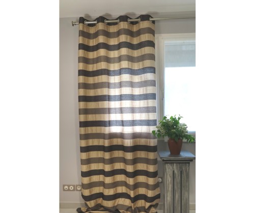 Tenture prêt à poser MEUDON chocolat