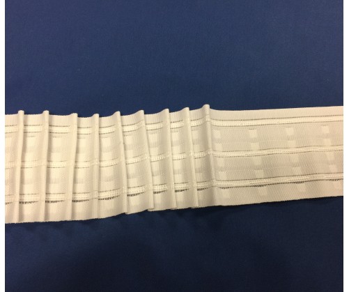 Ruflette multipoches plis automatiques pour voilage ou tenture