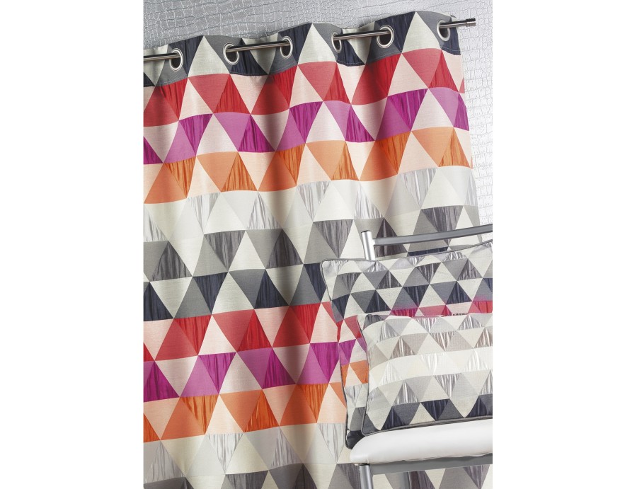 Tenture prêt à poser MOUGINS Mandarine 140 x 260 cm