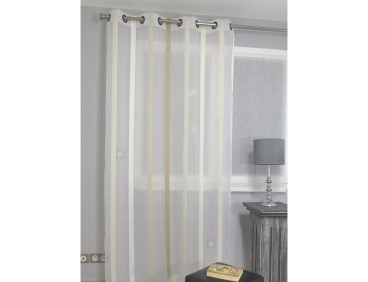 Voilage prêt à poser VISION beige 140 x 260 cm