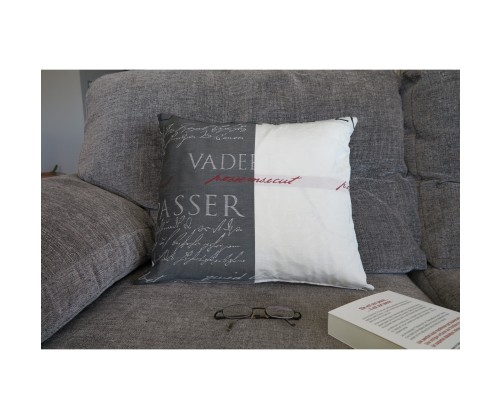 Coussin Ann' gris