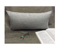 Housse de coussin INES gris, 3 dimensions