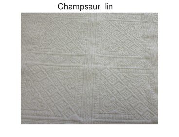 Couvre lit piqué PATI pour lit de 140, 160 et 180 cm