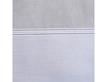 Voile au mètre blanc avec base en grande hauteur 300 cm. PETITS STOCKS