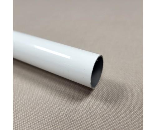 Tringle tube blanc diamètre 20 mm