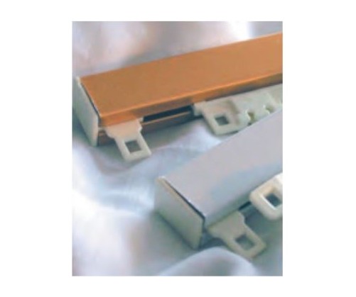 Rail chemin de fer Blanc, Boulet BER 24 x 16 avec tirage ficelle