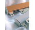 Rail chemin de fer couleur Blanc, Boulet BER 24 x 16 avec tirage ficelle